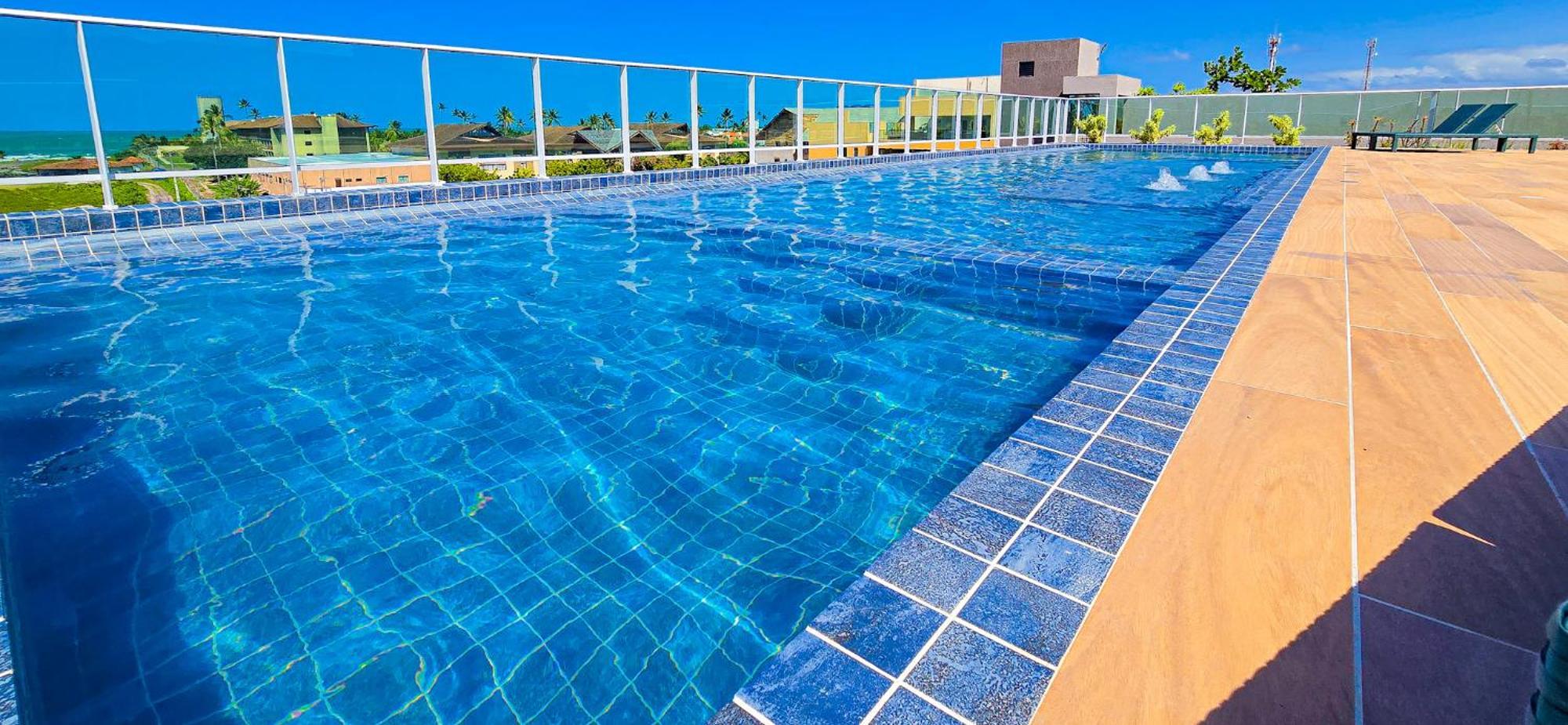 Flat Piscina E Rooftop Porto Pôrto das Galinhas Exterior foto
